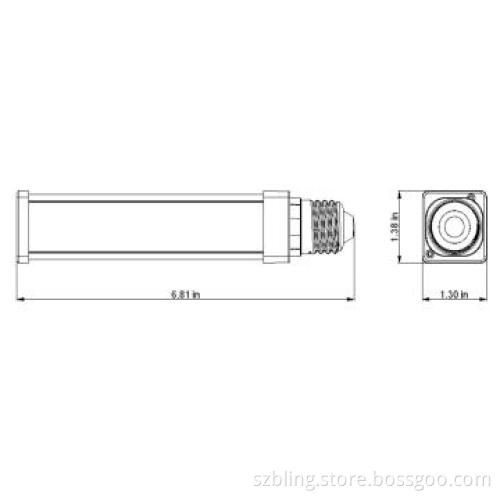 Hot selling 10W PL tube,Epistar LEDs inside,high cost performance